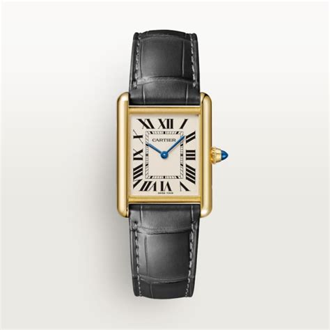 cartier tank louis gold|tank louis cartier watch worth.